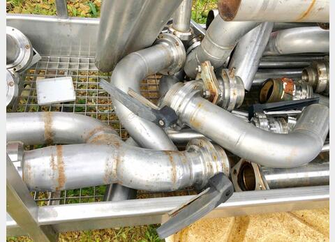 Stainless steel tube, valves