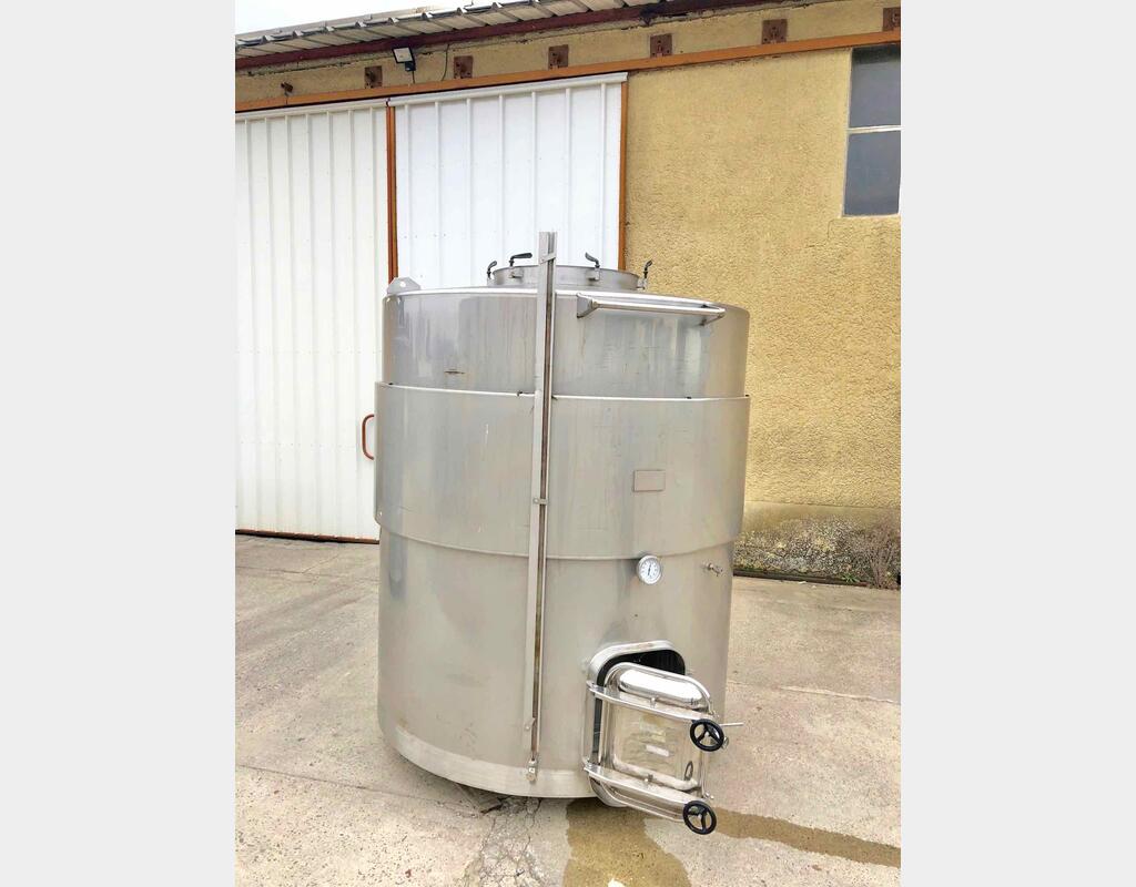 Stainless steel tank - Cold belt