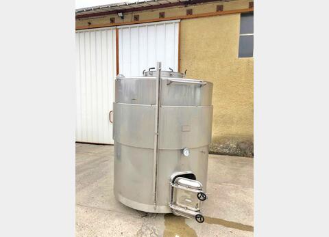 Stainless steel tank - Cold belt