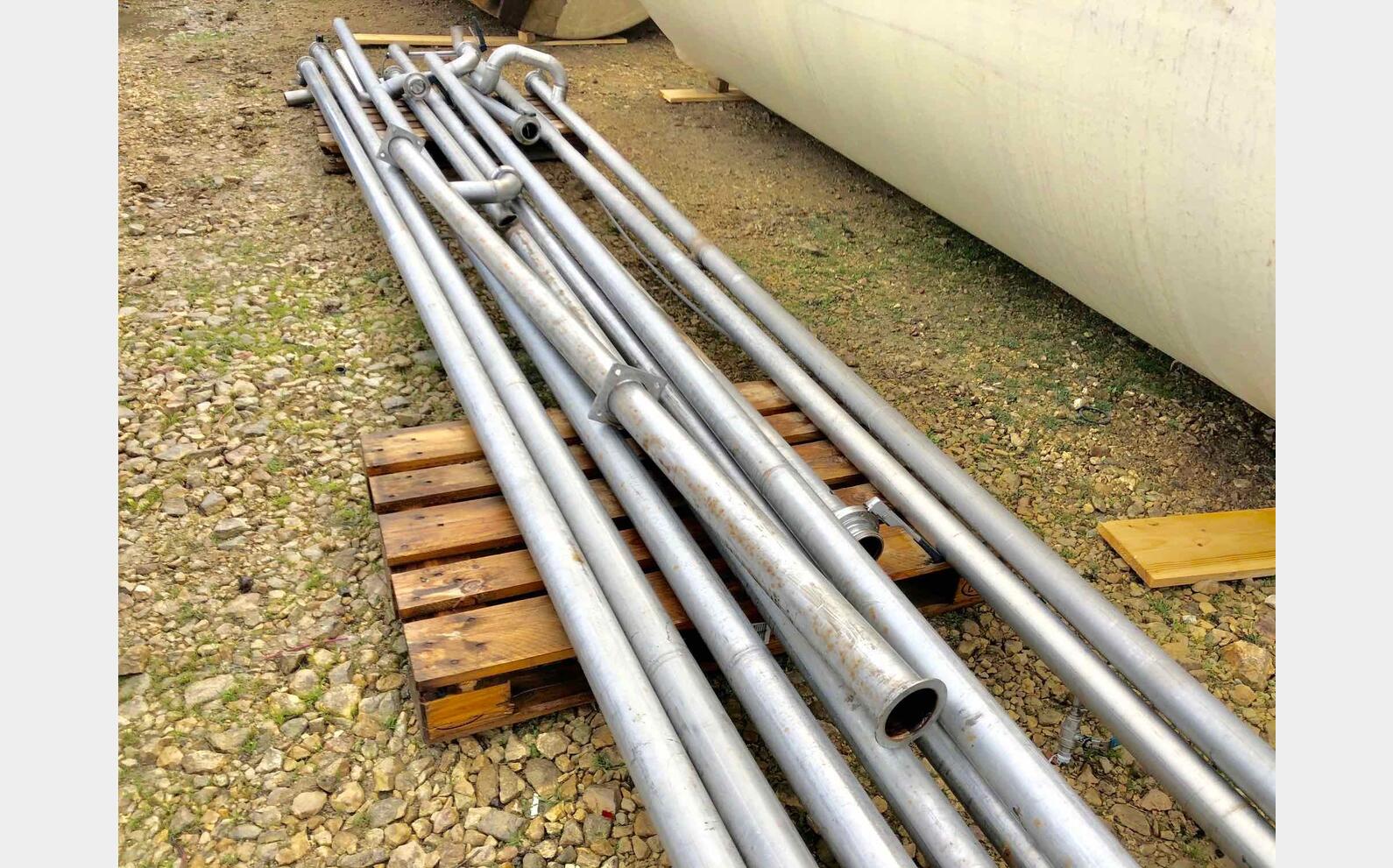 Stainless steel tube, valves