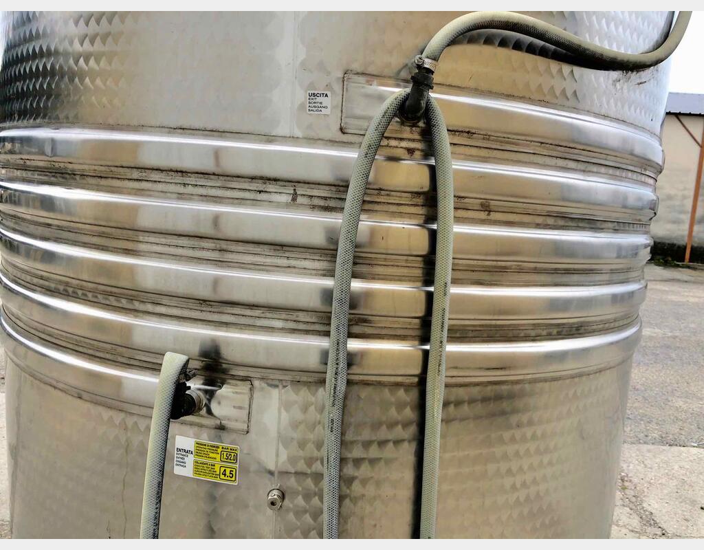 Stainless steel tank - Cold belt