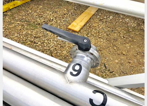 Stainless steel tube, valves