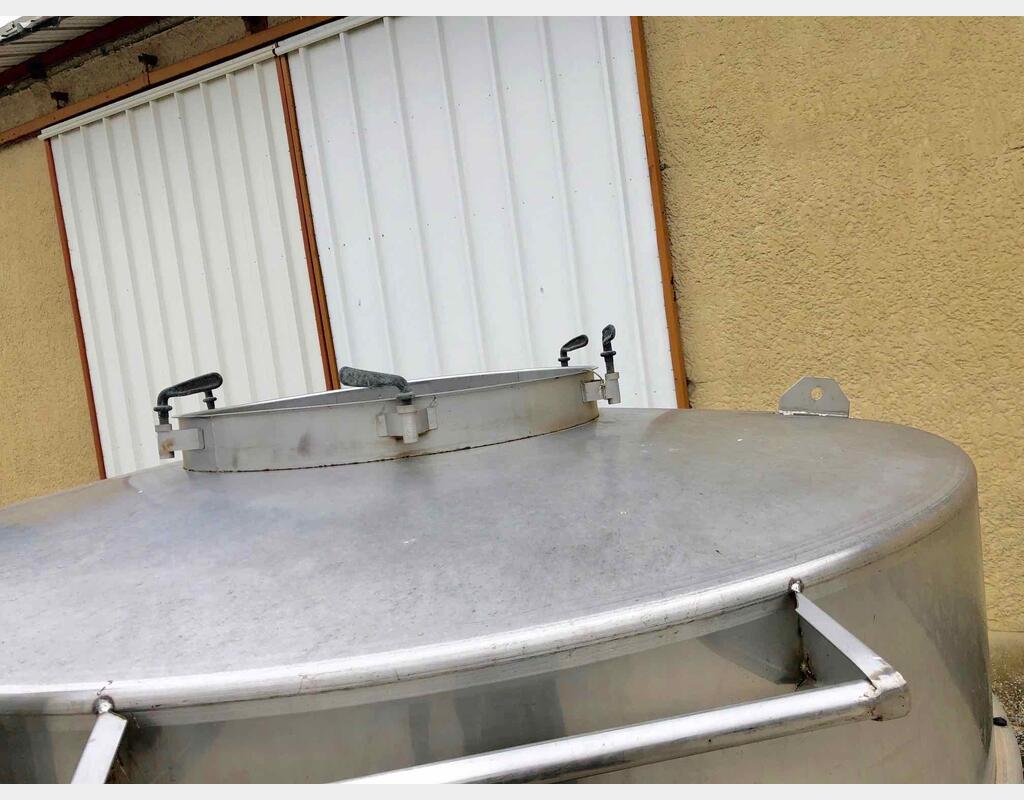 Stainless steel tank - Cold belt