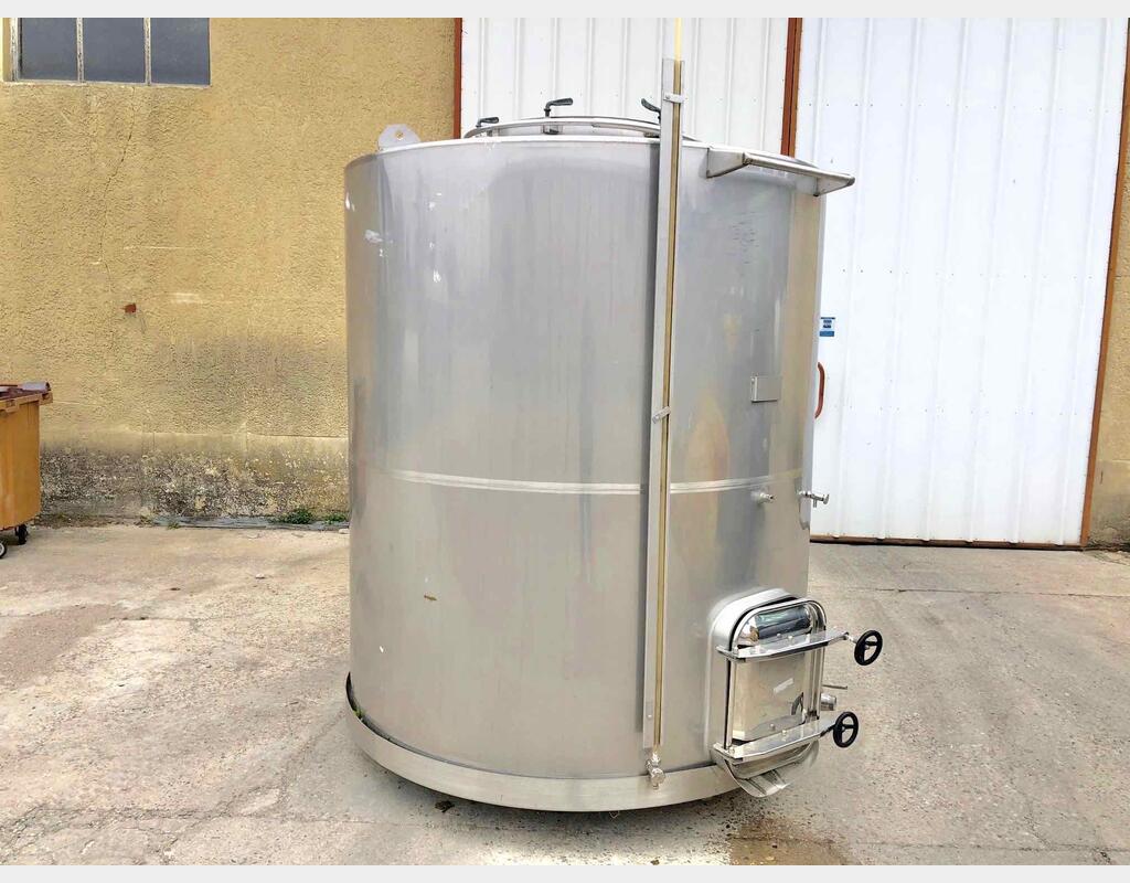 Stainless steel tank - Thermoregulated