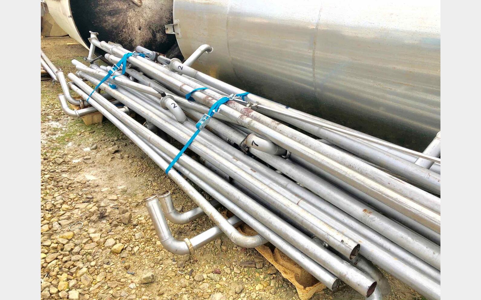 Tube inox vannes