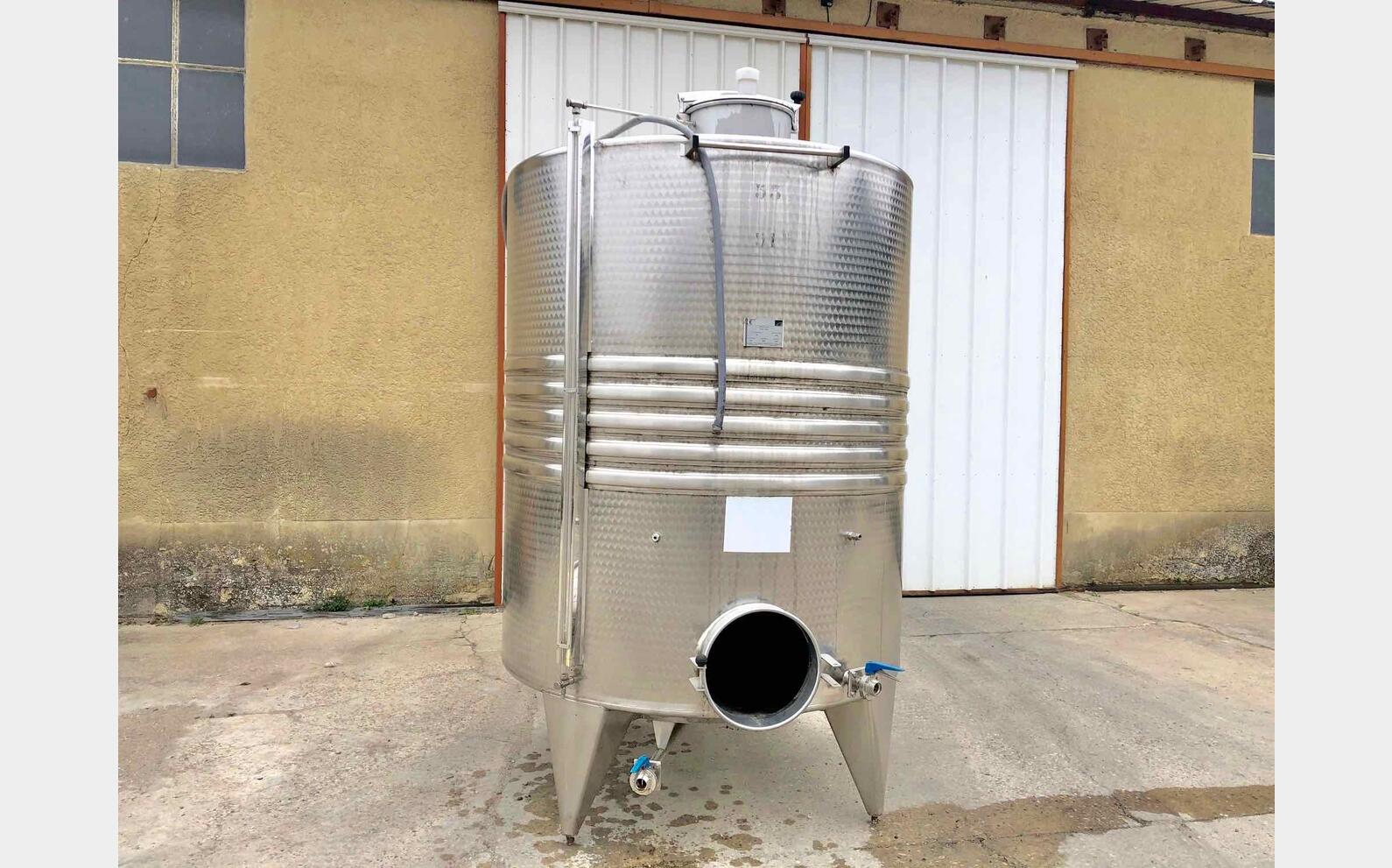 Cuve inox - Ferm&eacute;e 50 HL (5 000 litres) SM INOX