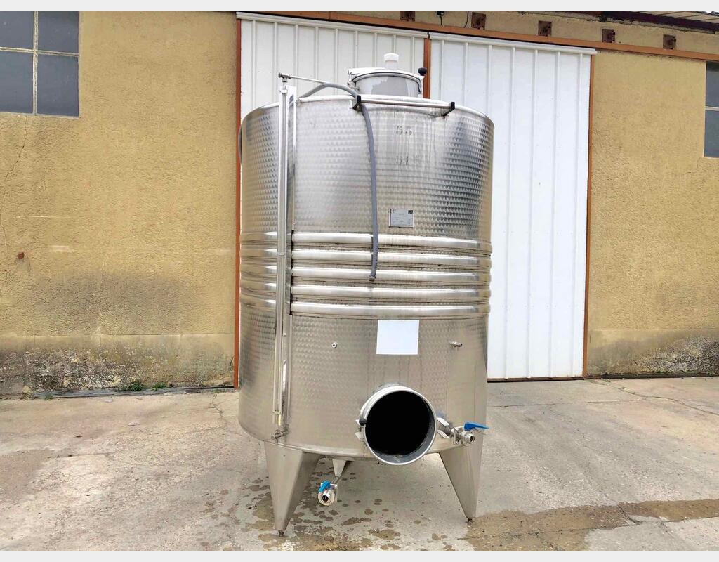 Cuve inox - Ferm&eacute;e 50 HL (5 000 litres) SM INOX