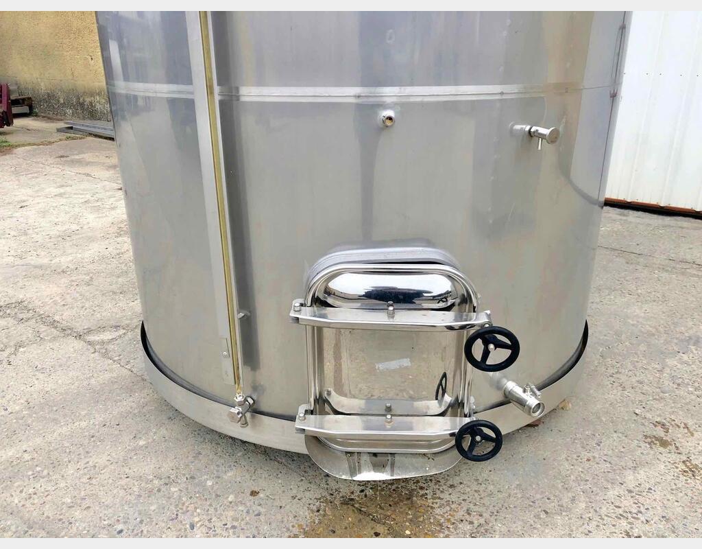 Stainless steel tank - Thermoregulated