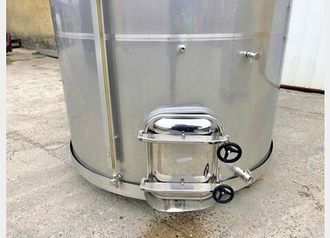 Stainless steel tank - Thermoregulated