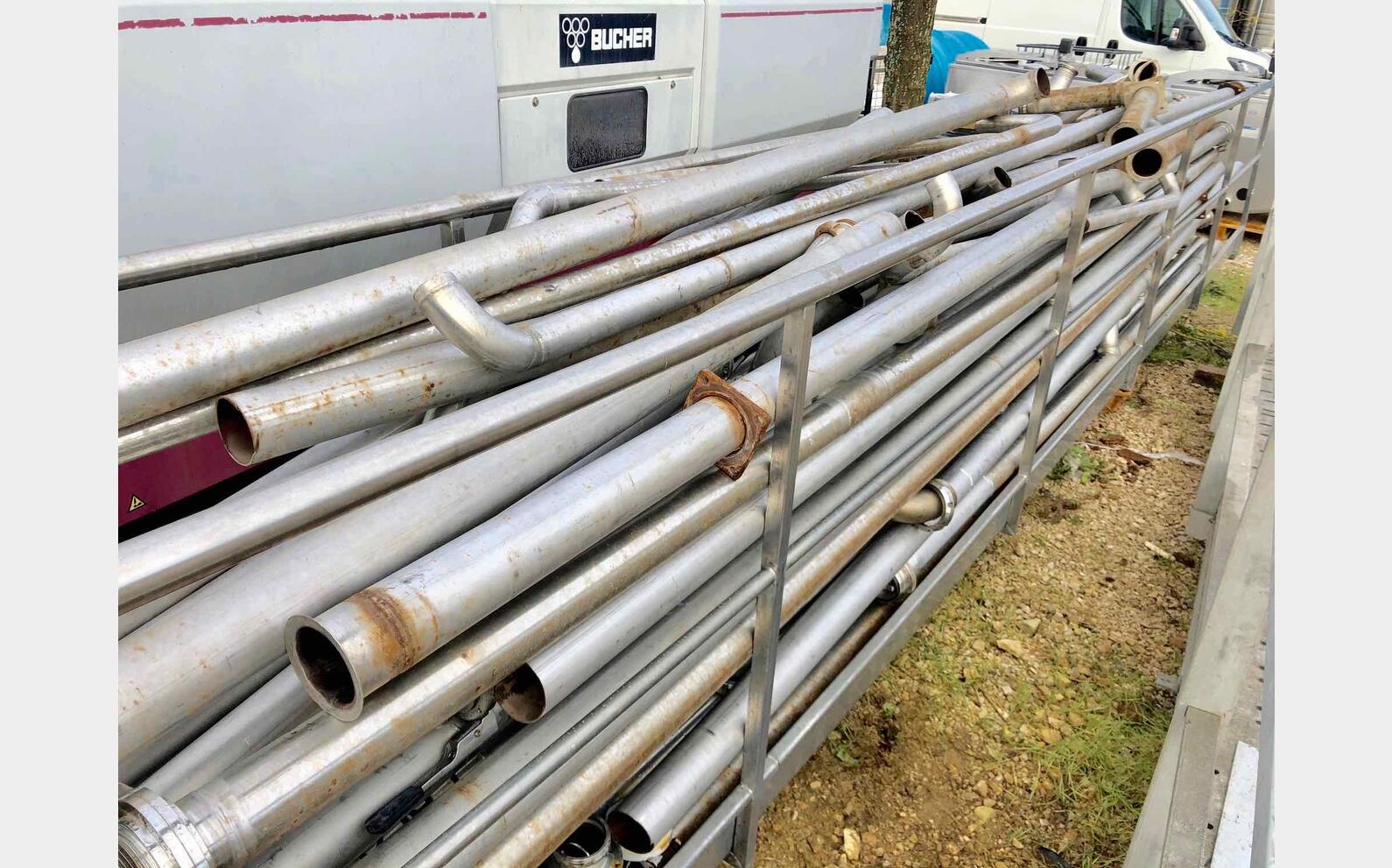 Tube inox vannes