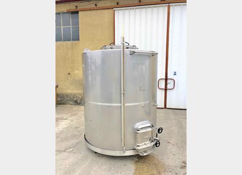 Stainless steel tank - Thermoregulated