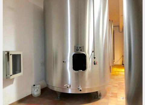Cuve inox - Fond plat 157 HL (15 700 Litres) PIERRE GUERIN