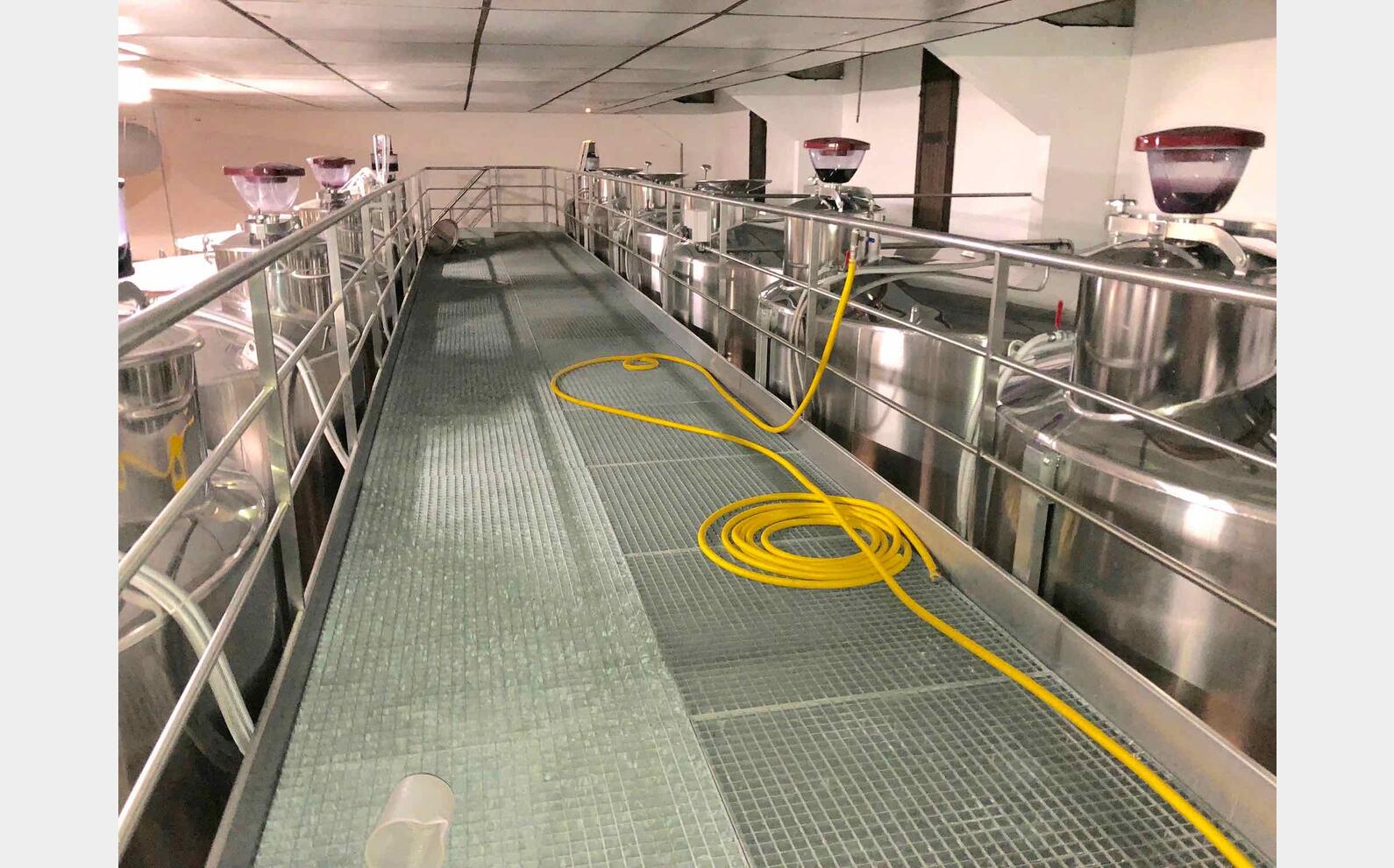 Passerelle inox