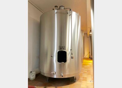 Cuve inox - Fond plat 157 HL (15 700 Litres) PIERRE GUERIN