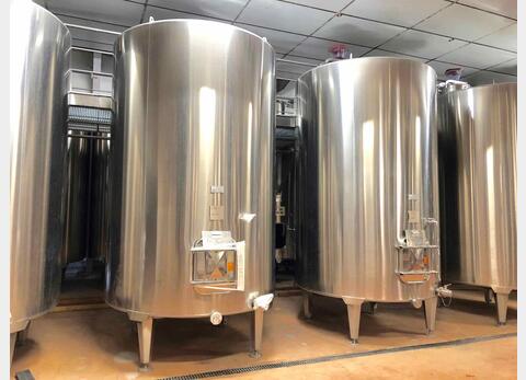 Cuve inox - Avec drapeaux 100 HL (10 000 litres) ALLIANCE INOX