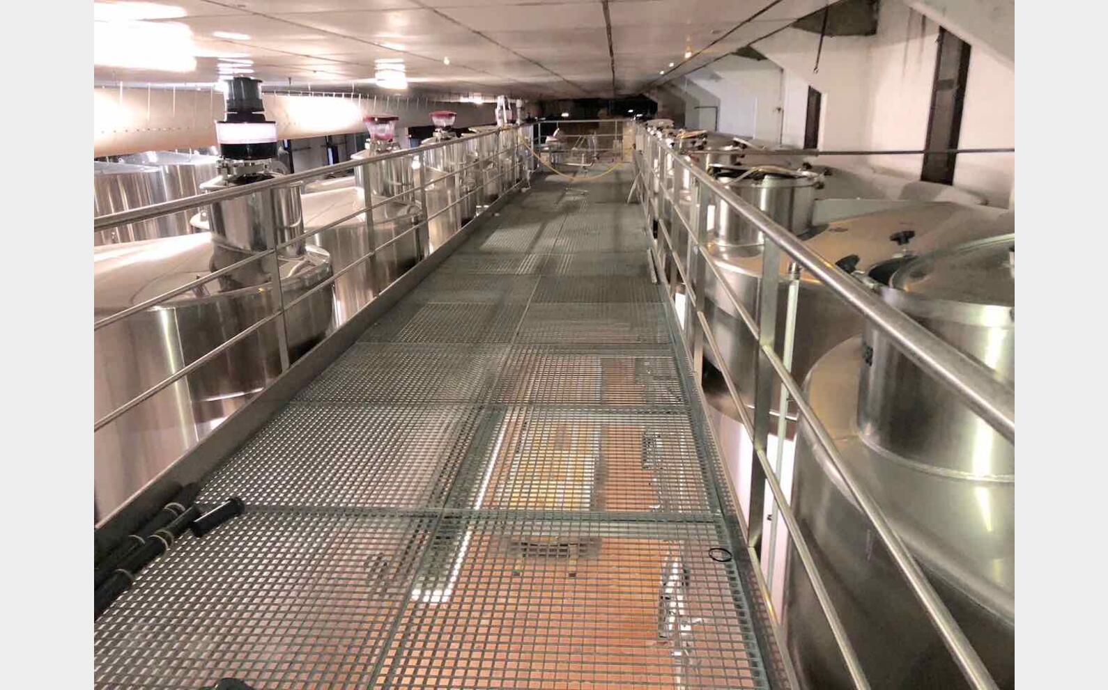 Passerelle inox