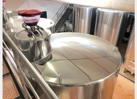Stainless steel tank on feet 100 HL (10 000 Liters) ALLIANCE INOX