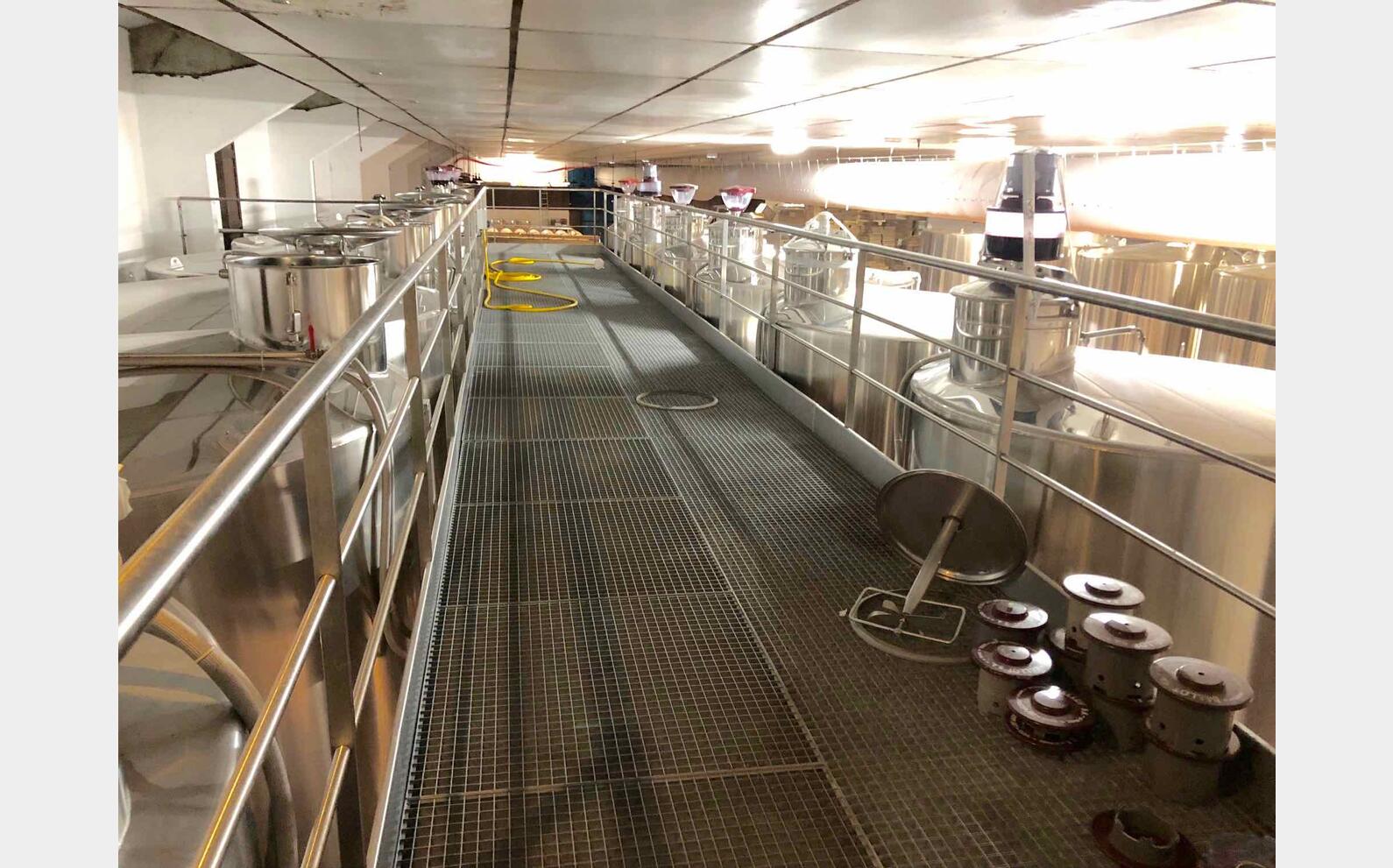 Passerelle inox