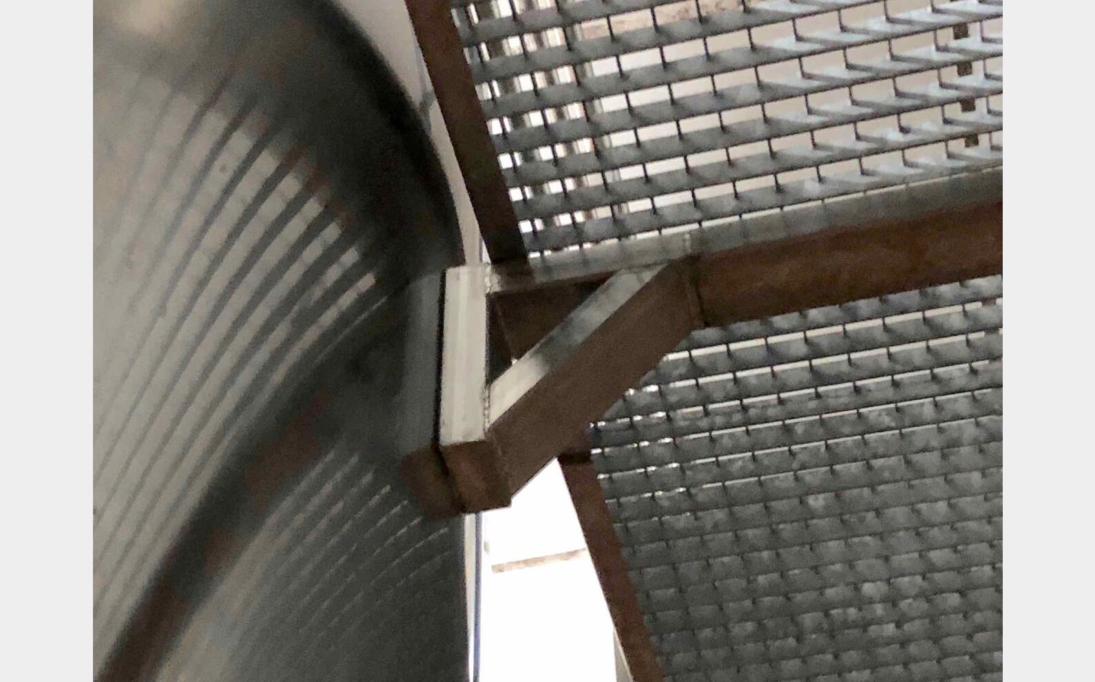 Passerelle inox
