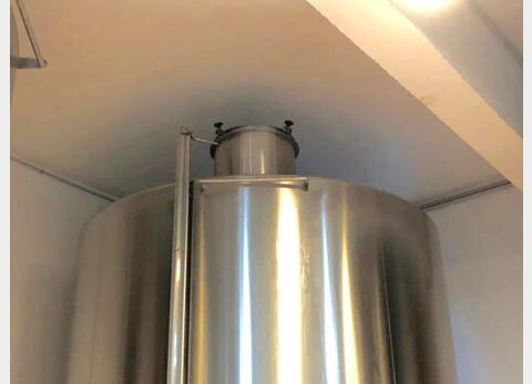 Cuve inox - Fond plat 150 HL (15 000 Litres) PIERRE GUERIN