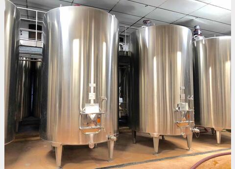 Cuve inox - Avec drapeaux 100 HL (10 000 litres) ALLIANCE INOX
