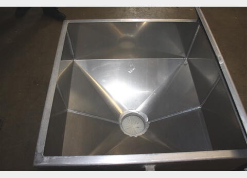 Conteneur aluminium 200 L - pour poudre ou granulés