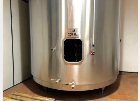 Stainless steel tanks - Flat bottom