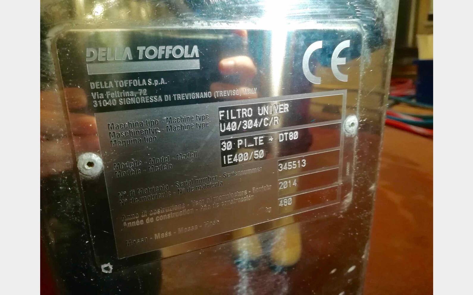 Filtre presse DELLA TOFFOLA