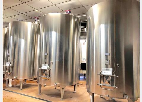 Stainless steel tank on feet 100 HL (10 000 Liters) ALLIANCE INOX