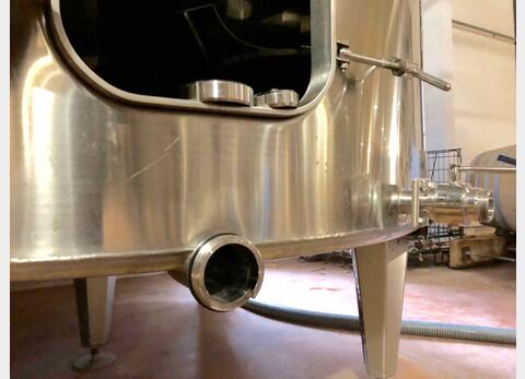 Stainless steel tank on feet 150 HL (15 000 liters) ALLIANCE INOX