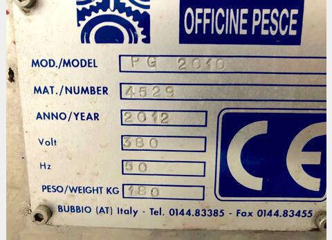 Corker bottling - PG2010 OFFICINE PESCE