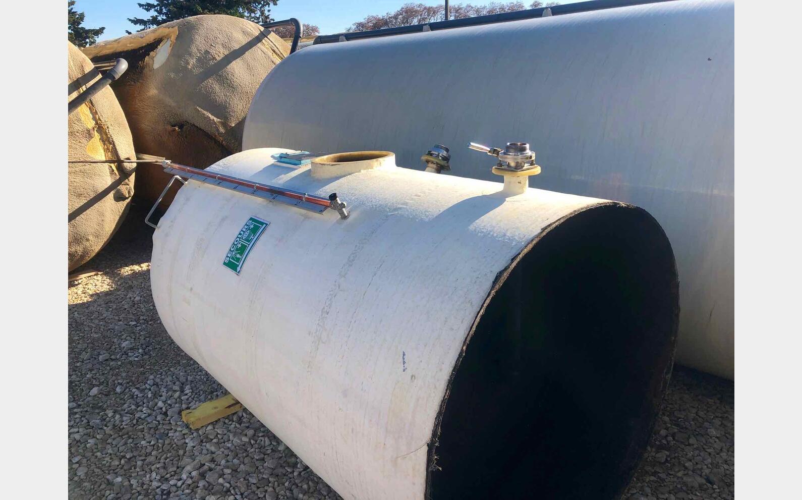 Cuve fibre - Fond bomb&eacute; 50 HL (5000 litres)