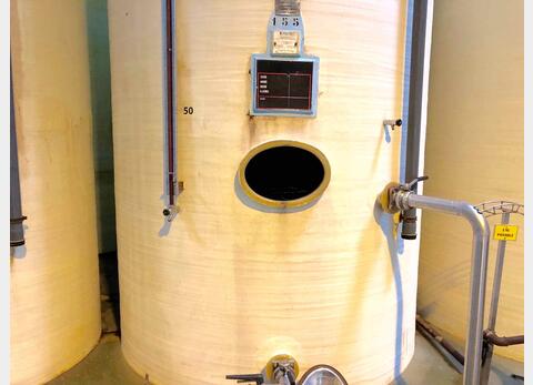Cuve fibre fond bombé                    - sur jupe