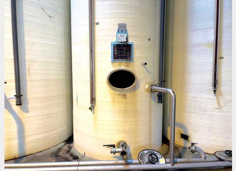 Cuve fibre - Fond bomb&eacute; 150 HL (15000 litres)