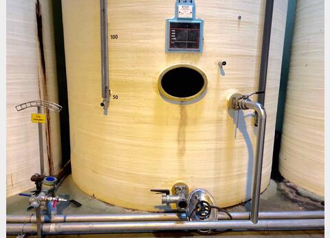 Cuve fibre - Fond bomb&eacute; 400 HL (40000 litres)
