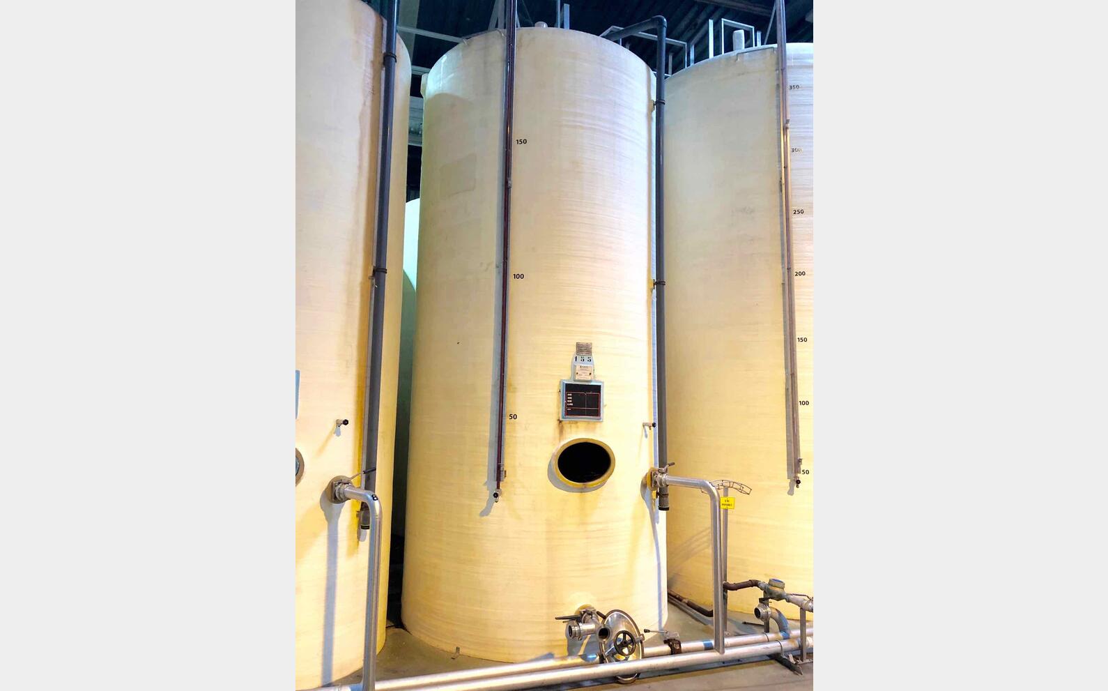 Cuve fibre - Fond bomb&eacute; 200 HL (20000 litres)