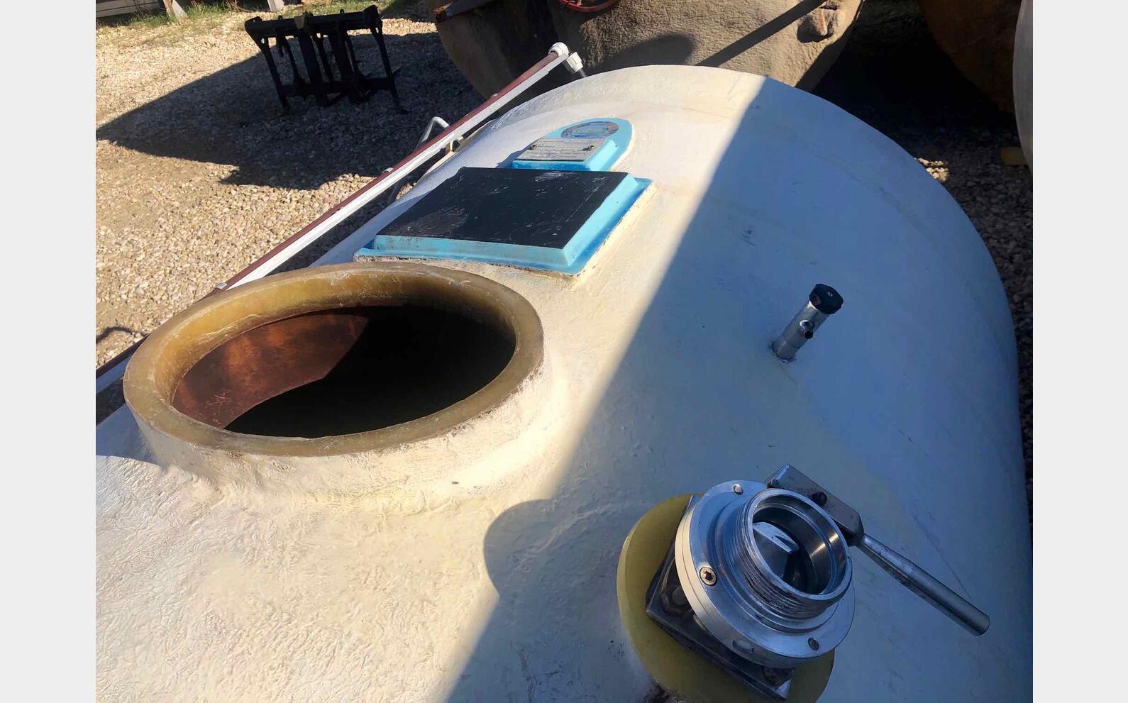 Cuve fibre - Fond bomb&eacute; 50 HL (5000 litres)