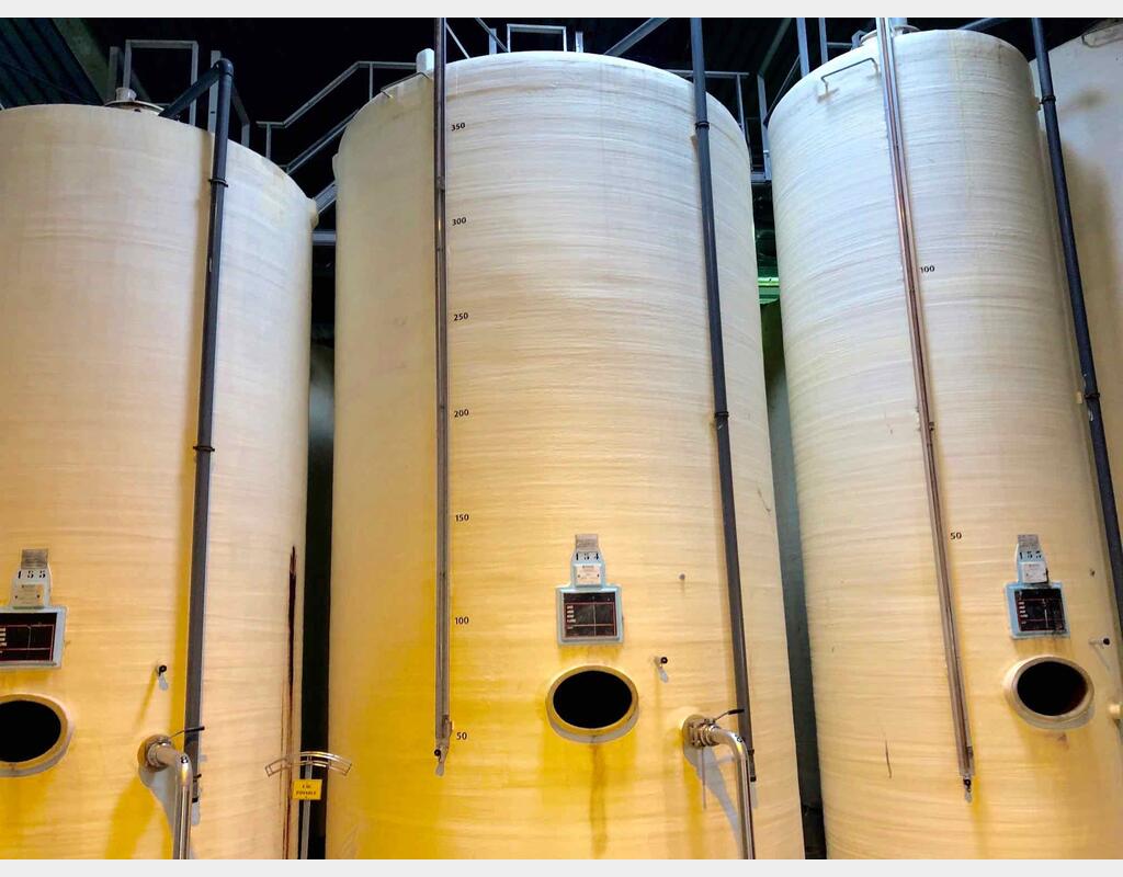 Cuve fibre - Fond bomb&eacute; 400 HL (40000 litres)