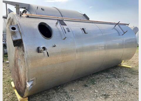 Cuve inox verticale 195 HL (19 500 litres)