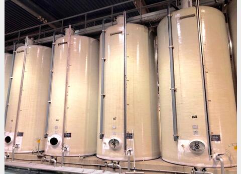 Cuve fibre cylindrique 285 HL (28500 litres)