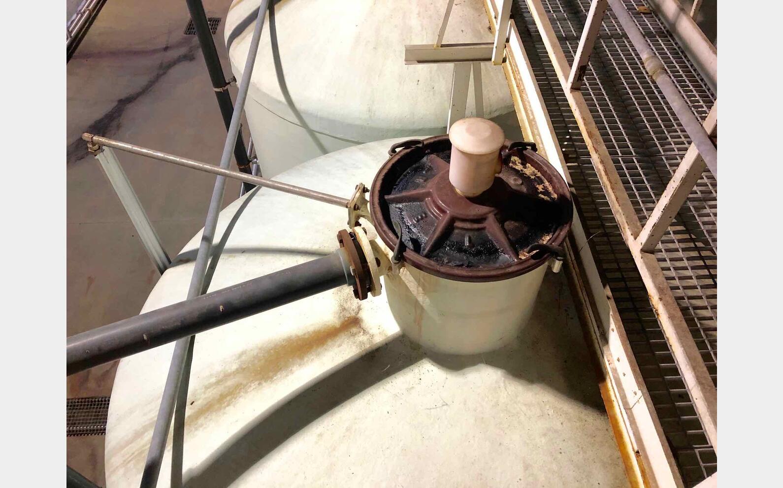 Cylindrical fibre tank 150 HL (15000 litres)