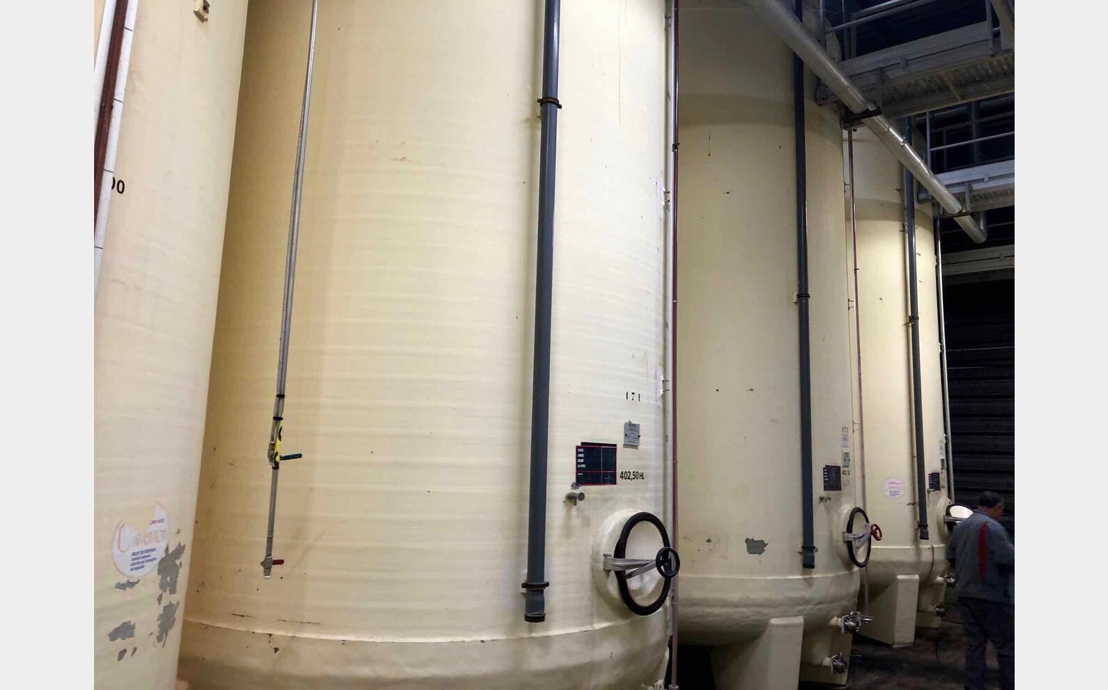 Cylindrical fibre tank 400 HL (40000 liters)