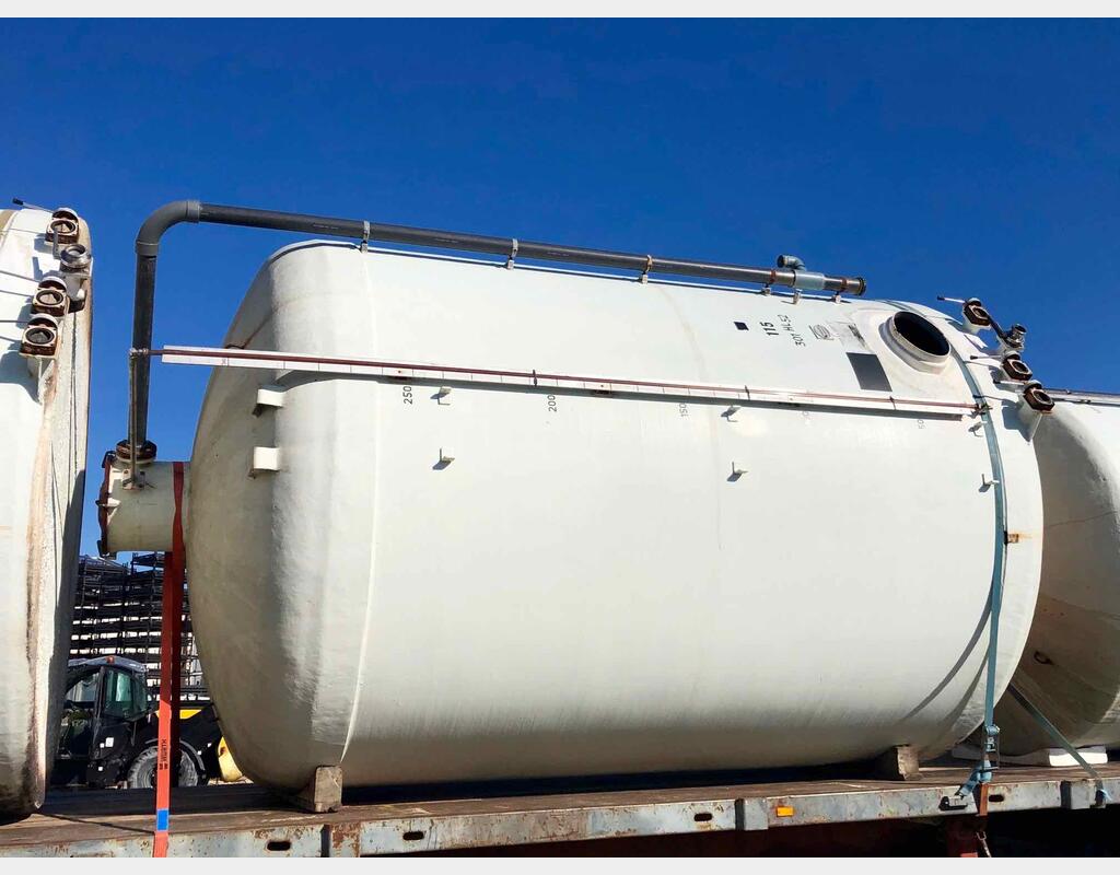 Vertical cylindrical fiber tank - Flat bottom