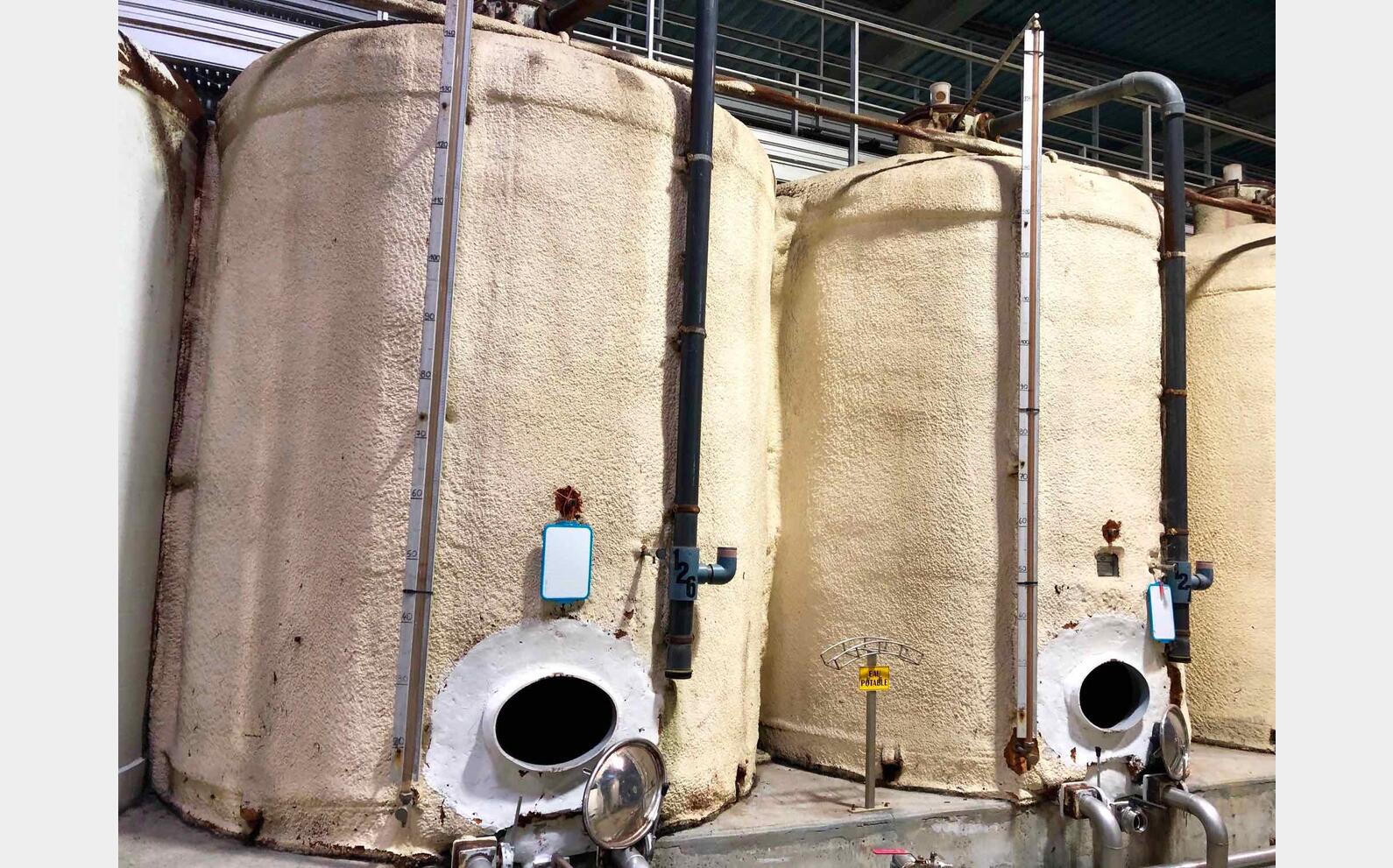 Cylindrical fibre tank 150 HL (15000 liters)
