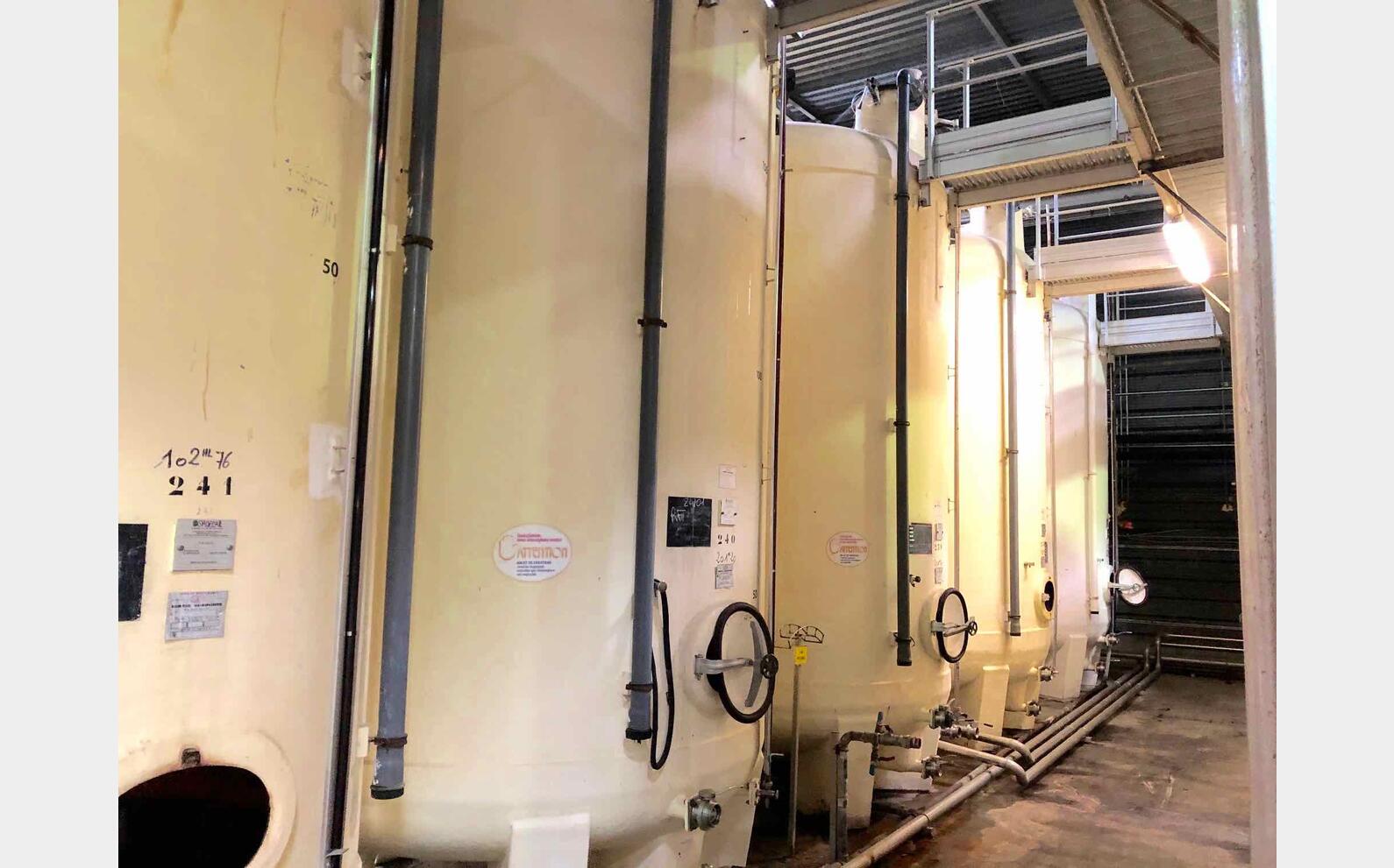 Cylindrical fibre tank 200 HL (20000 liters)