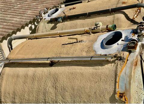 Cylindrical fibre tank 150 HL (15000 liters)