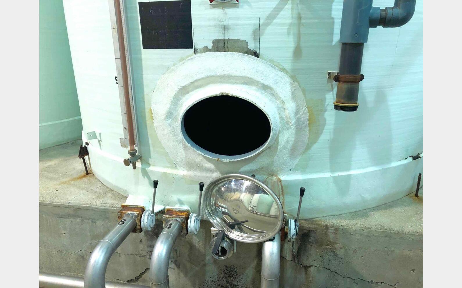 Cuve fibre cylindrique 300 HL (30000 litres) MIROIR BRAUTHITE SODIPIA