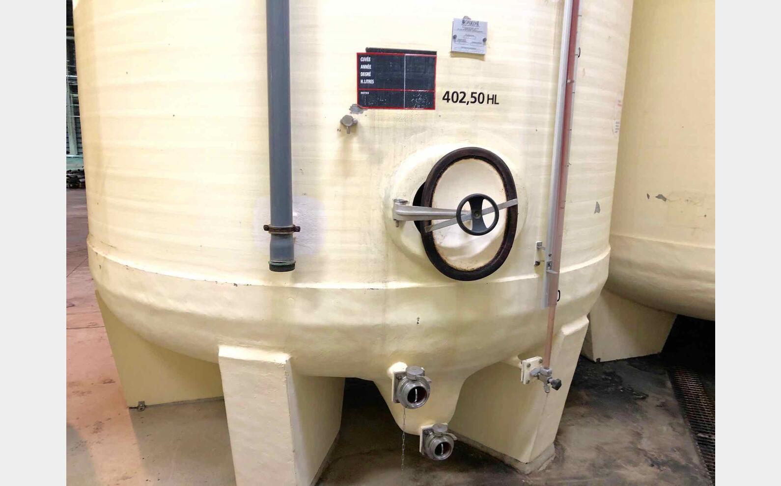 Cylindrical fibre tank 400 HL (40000 liters)