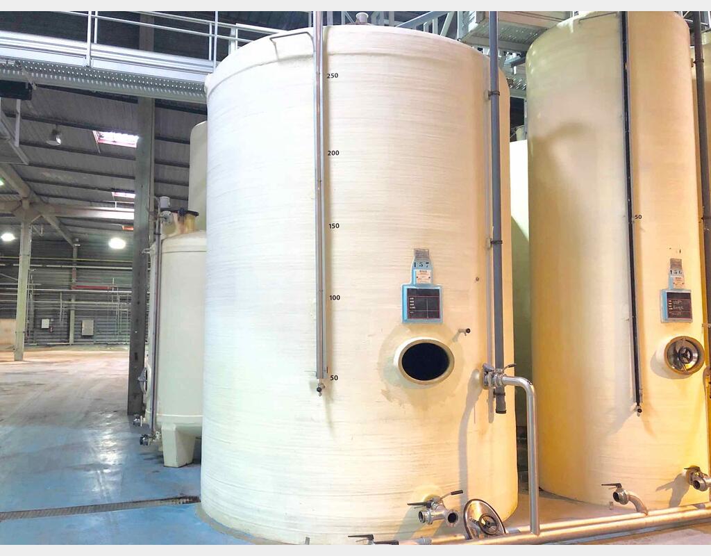Cuve fibre - Fond bomb&eacute; 300 HL (30000 litres)