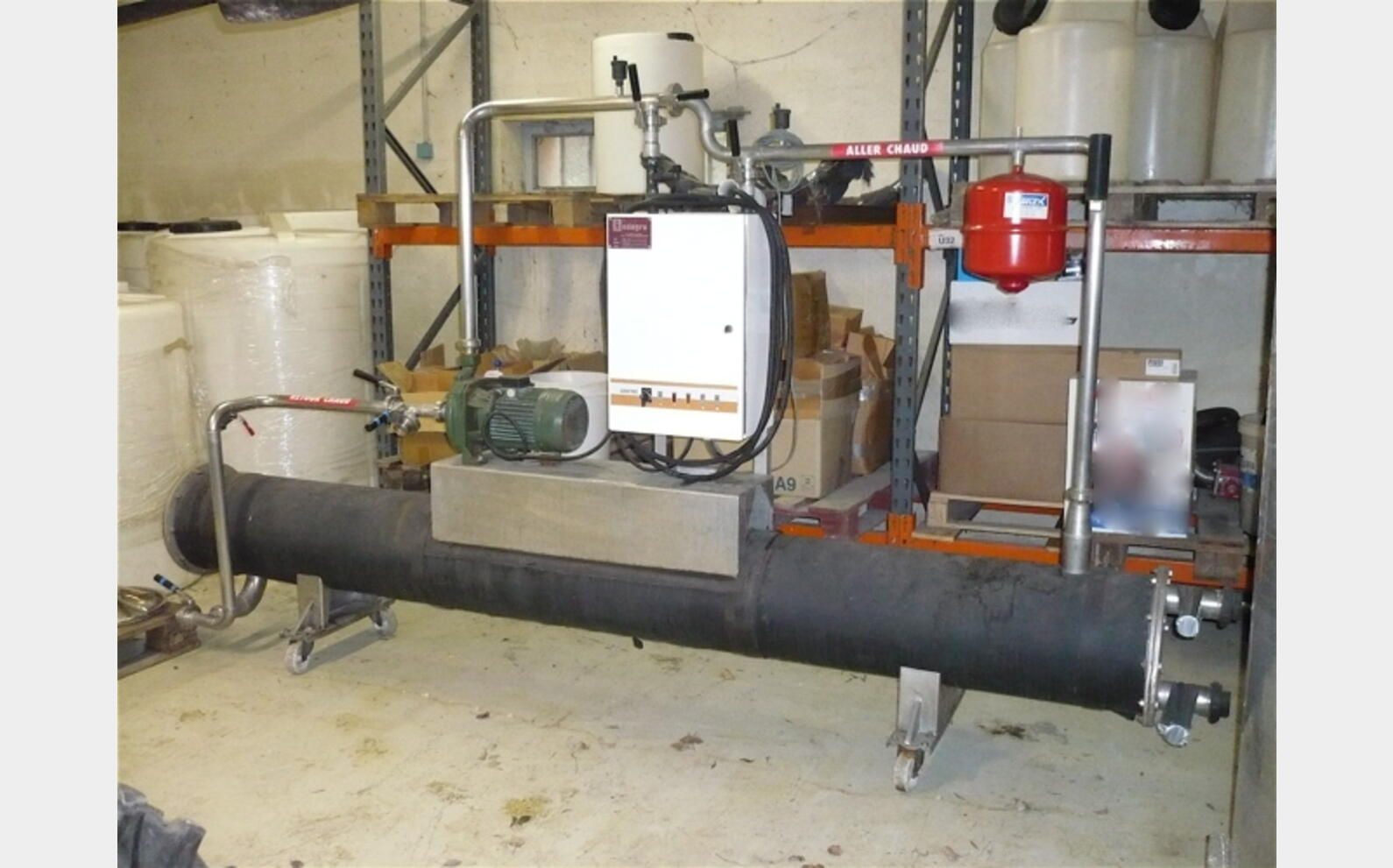 &eacute;changeur tubulaire INOX